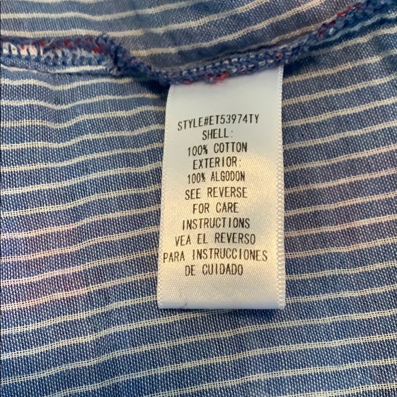 ✨💙❤️NEW❤️💙✨ Raw Edge Red and Blue Plaid Tank Top - Picture 8 of 8